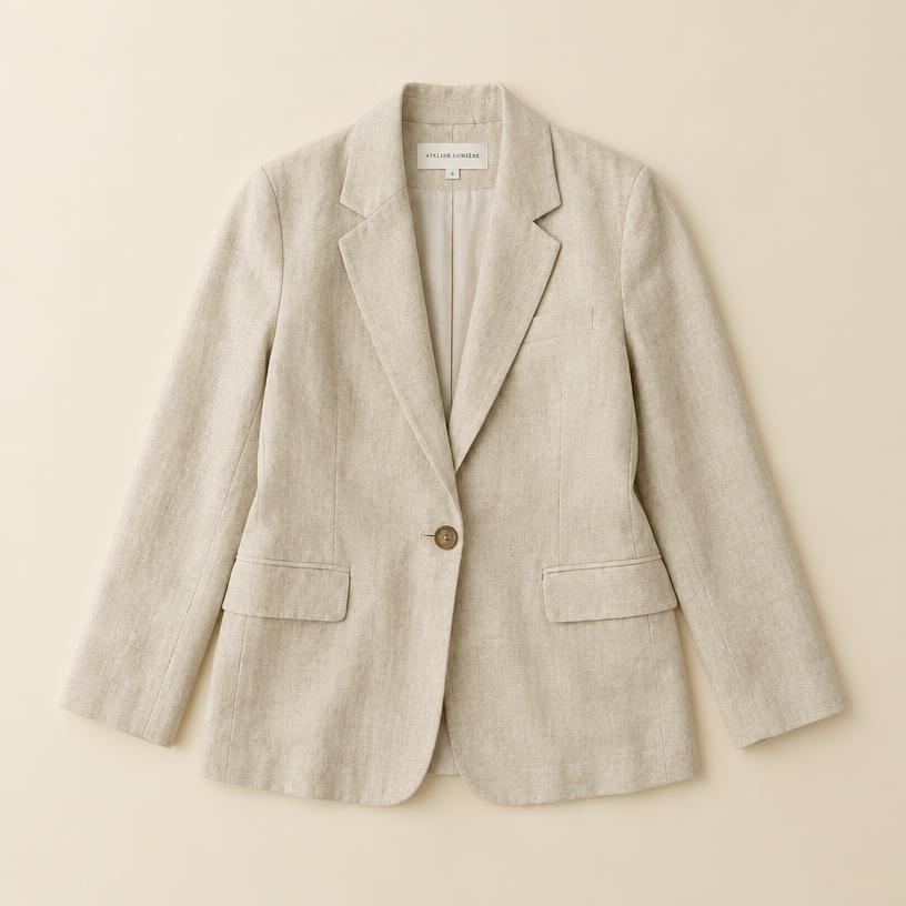 Linen blazer